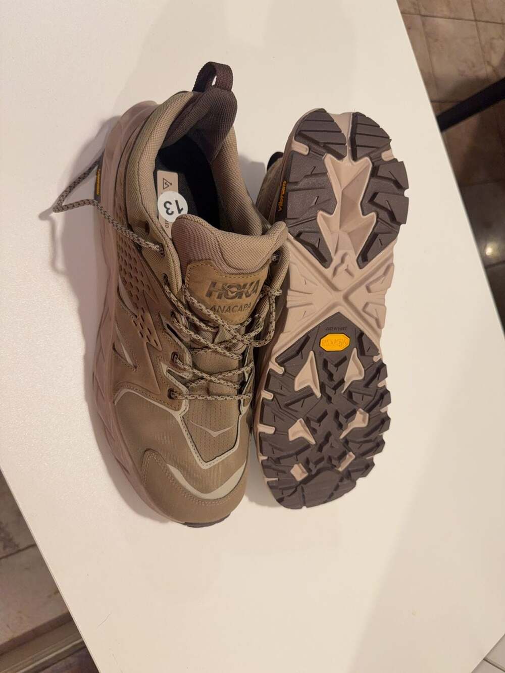 Hoka Anacapa Low GTX Hiking Shoes Size 13